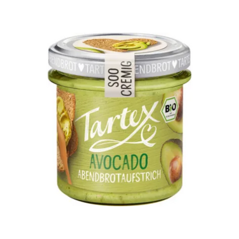 6x Tartex Bio Soo Cremig Avocado 140g