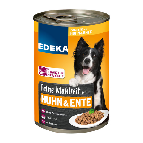 20x EDEKA Dog Feine Mahlzeit Geflügel 400g