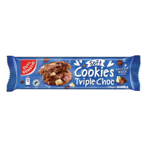 22x G&G Soft Cookies Triple Chocolate 175g