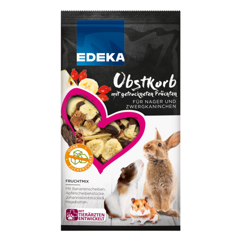 10x EDEKA Fruchtmix für Nager 70g