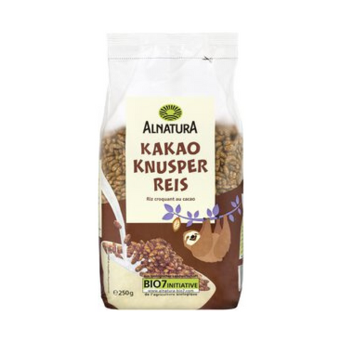 6x Alna.Bio Kakao Knusper Reis 250g