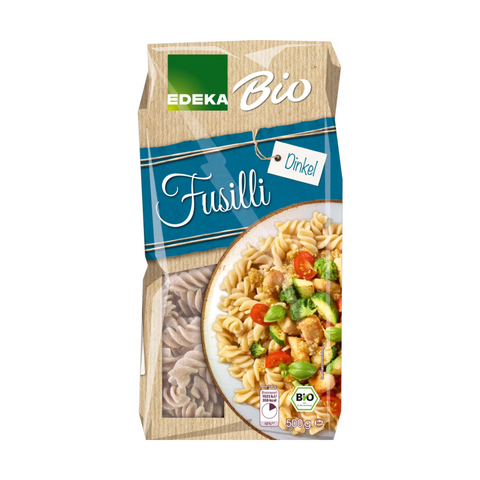 15x EDEKA Bio Dinkel Fusilli 500g