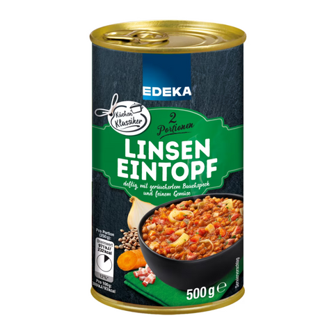 6x EDEKA Linseneintopf 500g