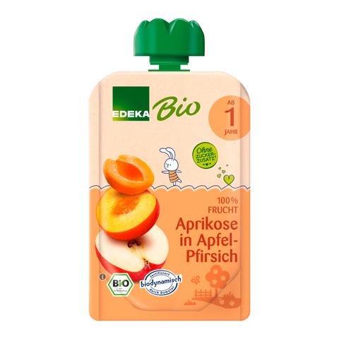 10x Quetschi Aprikose in Apfel-Pfirsich 100g