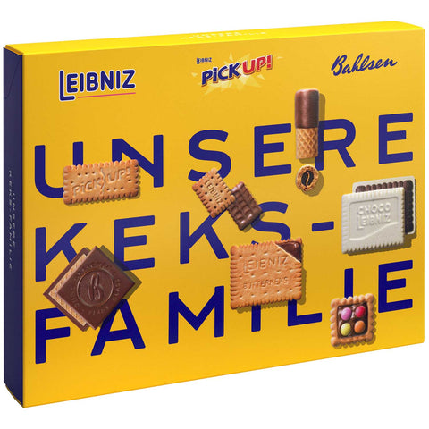 9x Bahlsen Wir lieben Kekse 280g