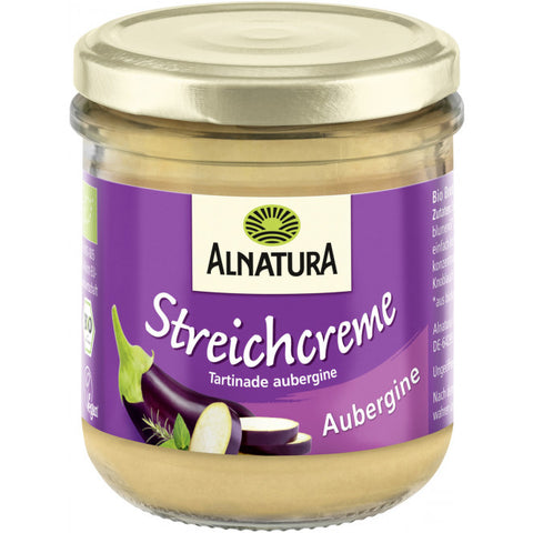 6x Bio Alnatura Streichcreme Aubergine 180G