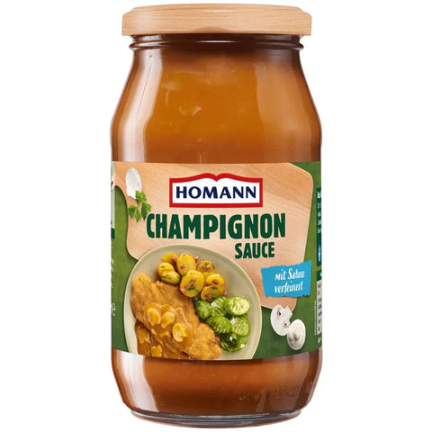 6x Homann Champignon Sauce 400ml