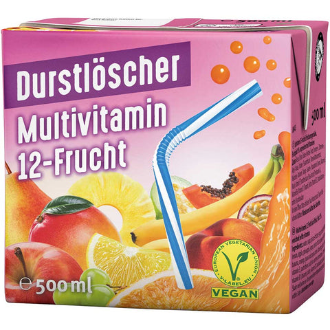 12x Durstlöscher Multivitamin 500ml