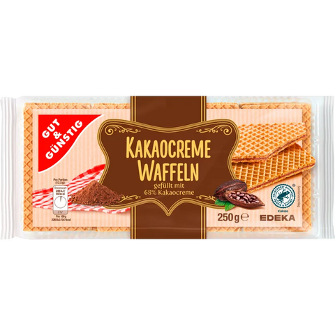 14x G&G Schoko Waffeln 250g