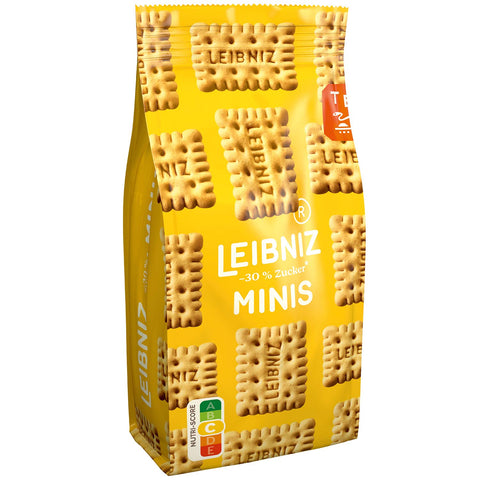 12x Bahlsen Leibniz Mini 125g zuckerreduziert