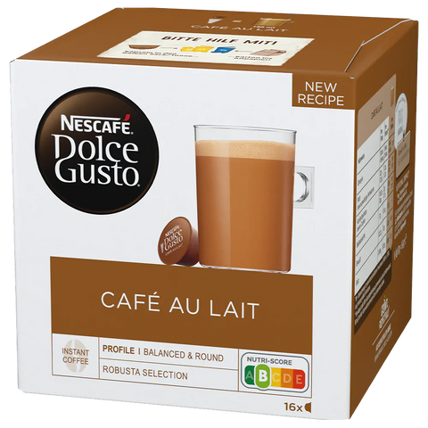 6x Ne.Dolce G.Cafe au Lait 160g (16 Ts.)