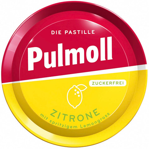 10x Pulmoll Zitrone ohne Zucker 50g