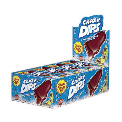 24x Chupa Chups Crazy Dips Cola