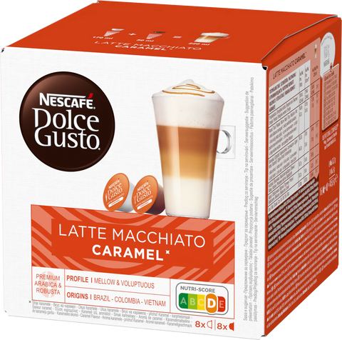 3x Ne.Dolce G.Lt.Macchiato Caramel 145,6g (8 Ts.)