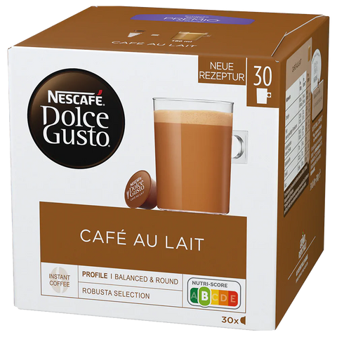 3x Ne.Dolce Gusto Magnum Cafe Au Lait 30er 300g